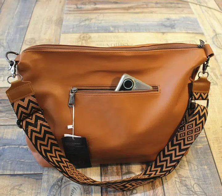 Large Soft Leather Crossbody Bag