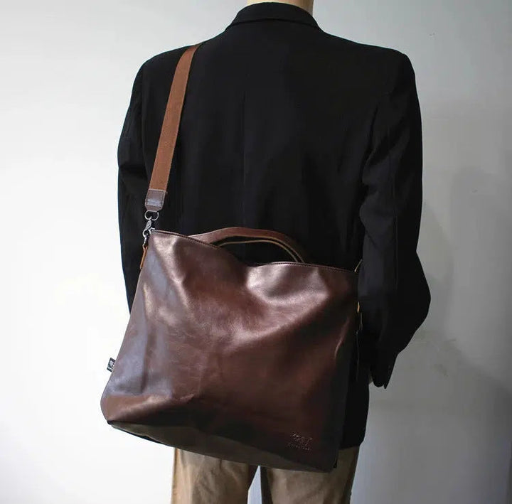 Large Soft Leather Tote Bag