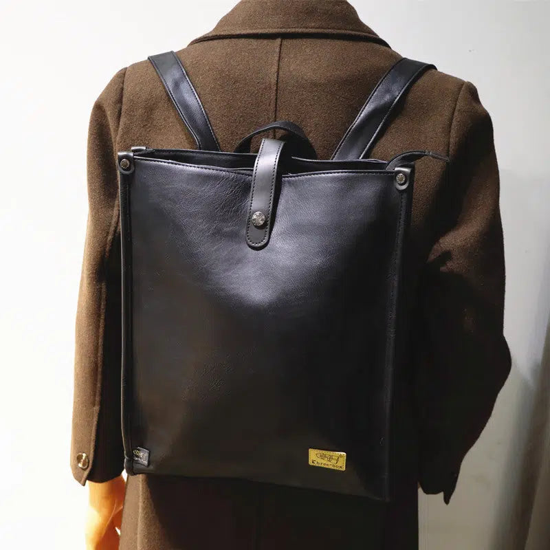 Leather Backpack Bag