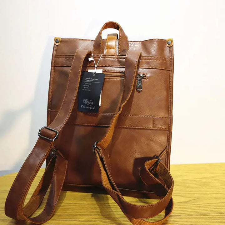 Leather Backpack Bag