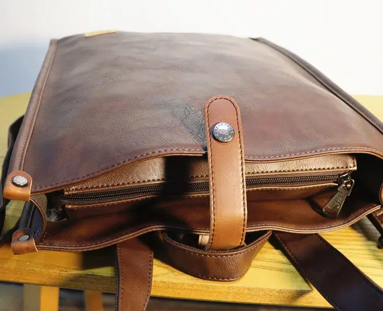 Leather Backpack Bag