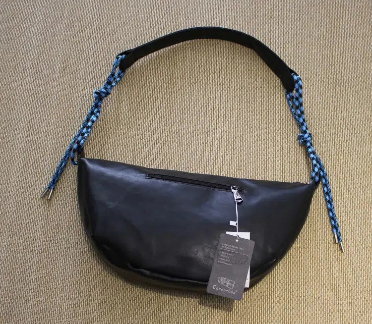 Leather Cross-body Hobo Bag