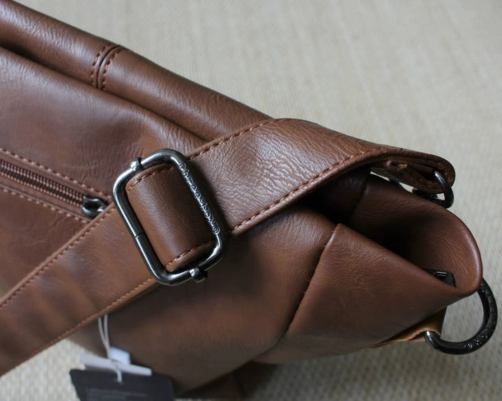 Leather Crossbody Business Bag