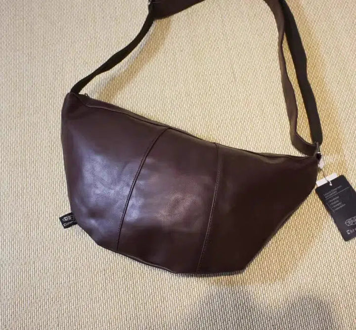 Leather Crossbody Hobo Bag