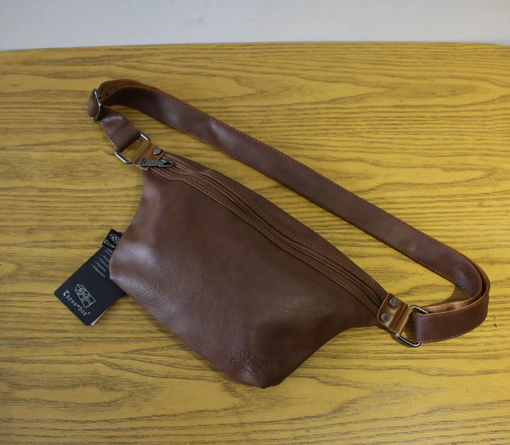 Leather Crossbody Sling Bag