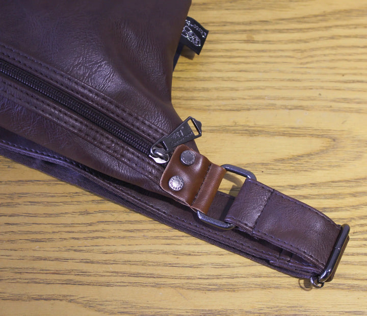 Leather Crossbody Sling Bag