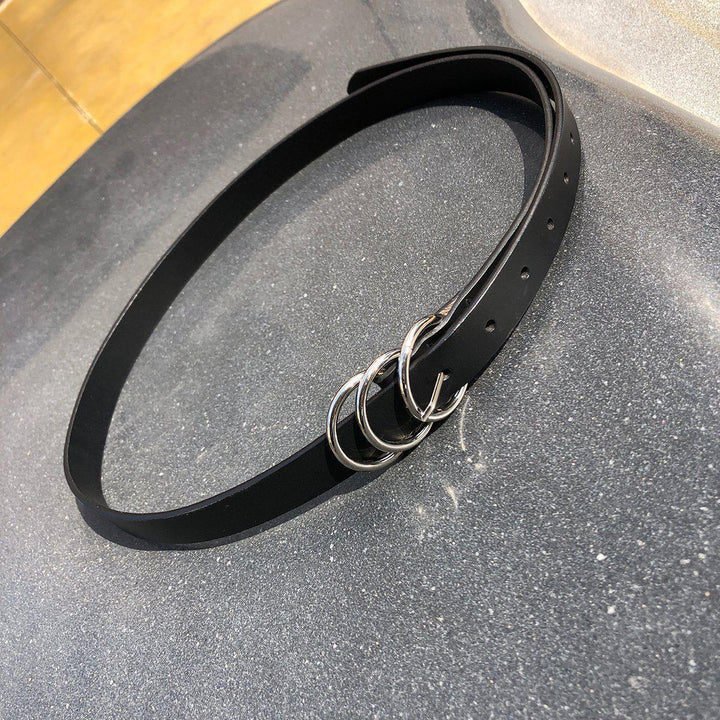 Leather Thin Belt