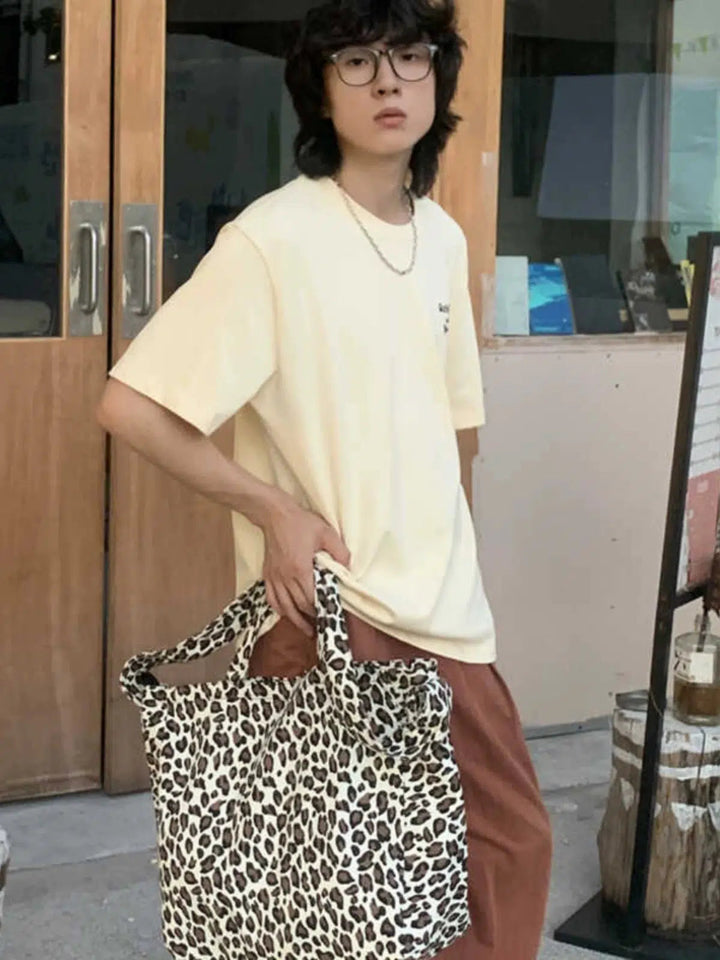 Leopard Print Shoulder Bag