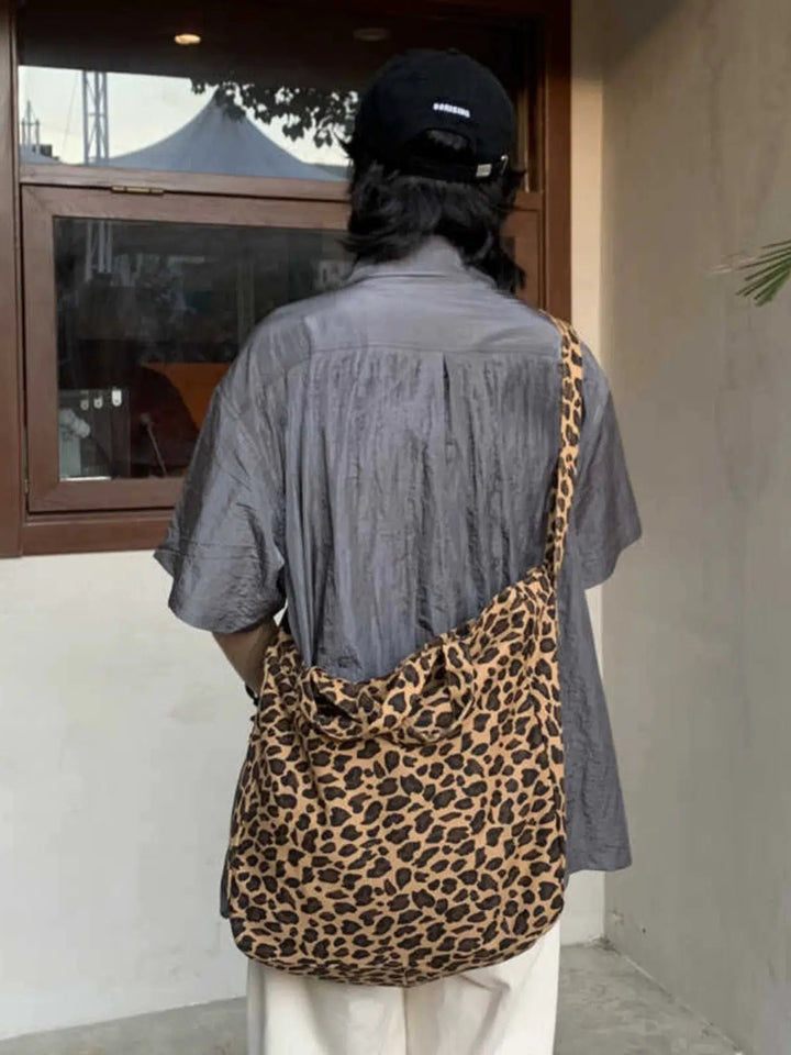 Leopard Print Shoulder Bag