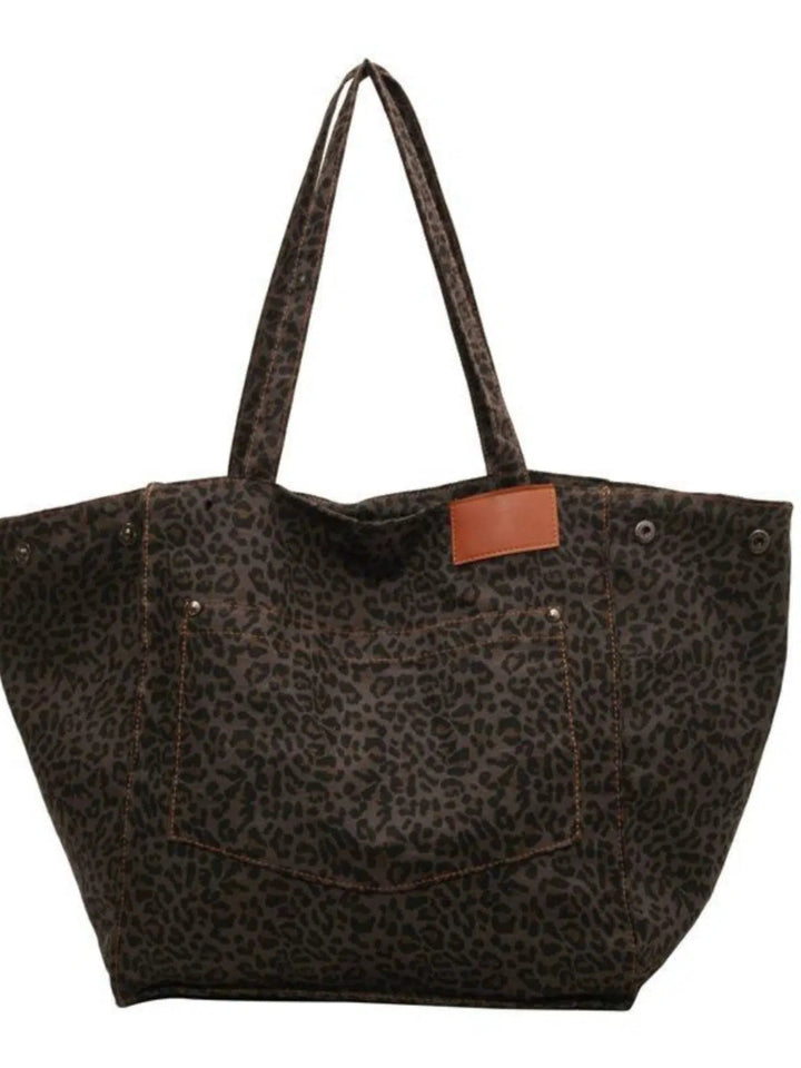 Leopard Print Shoulder Bag