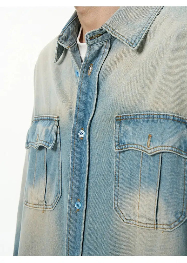 Light Blue Lightweight Denim Jacket