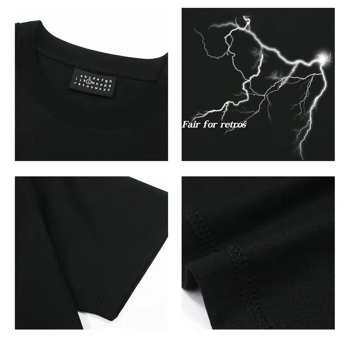 Lightning Print T-shirt