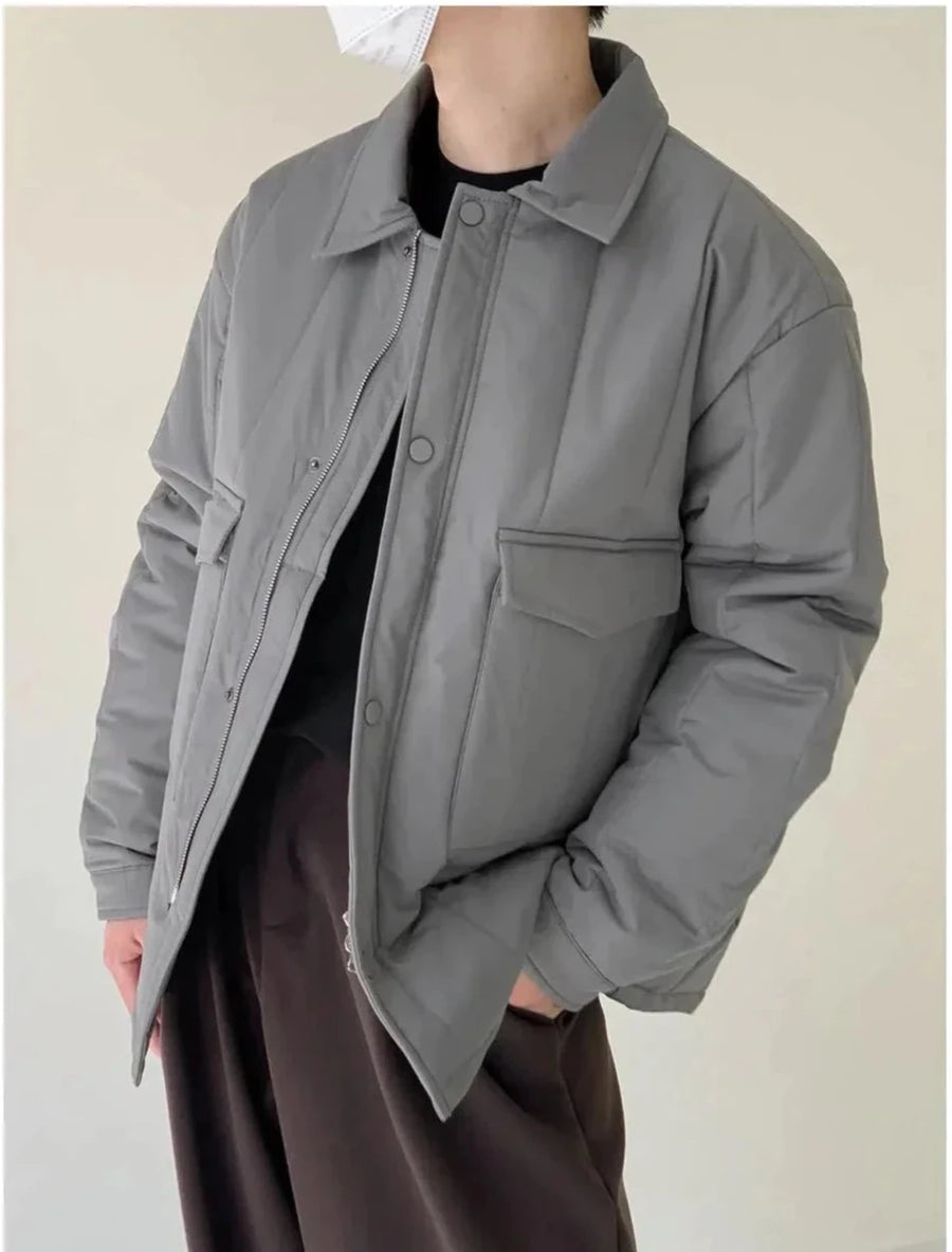 Lightweight Lapel Down Jacket