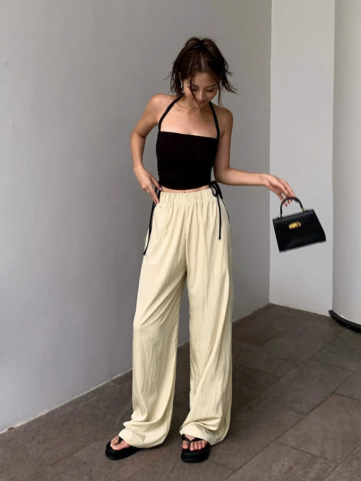 Lightweight Wide Leg Pants