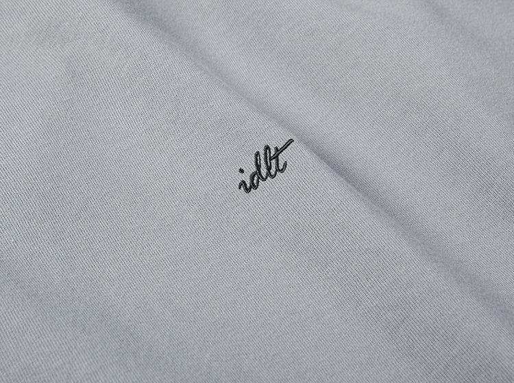 Logo Embroidered Round Neck T-shirt