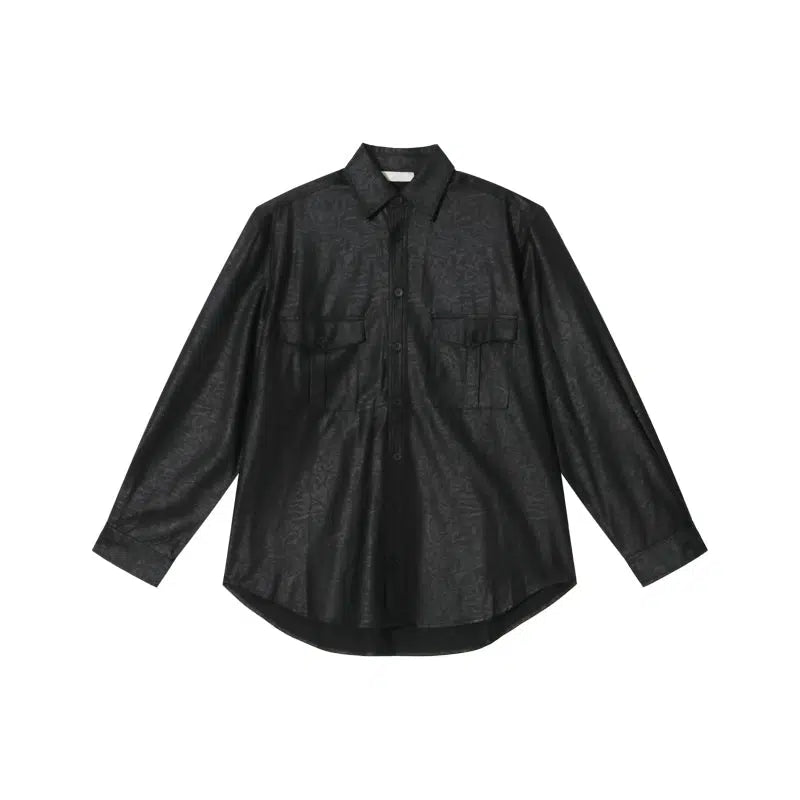 Long Sleeve Button-Up Shirt