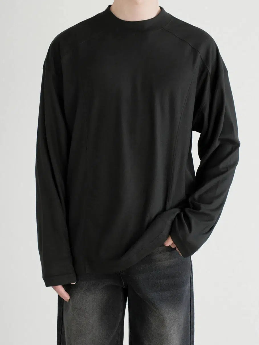 Long Sleeve Crew Neck T-Shirt