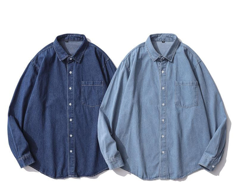 Long Sleeve Denim Casual Shirt