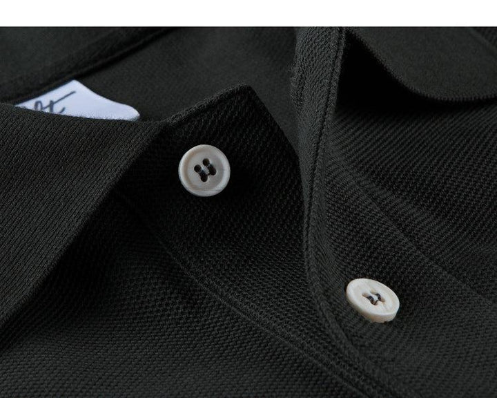 Long Sleeve Pocket Polo Shirt