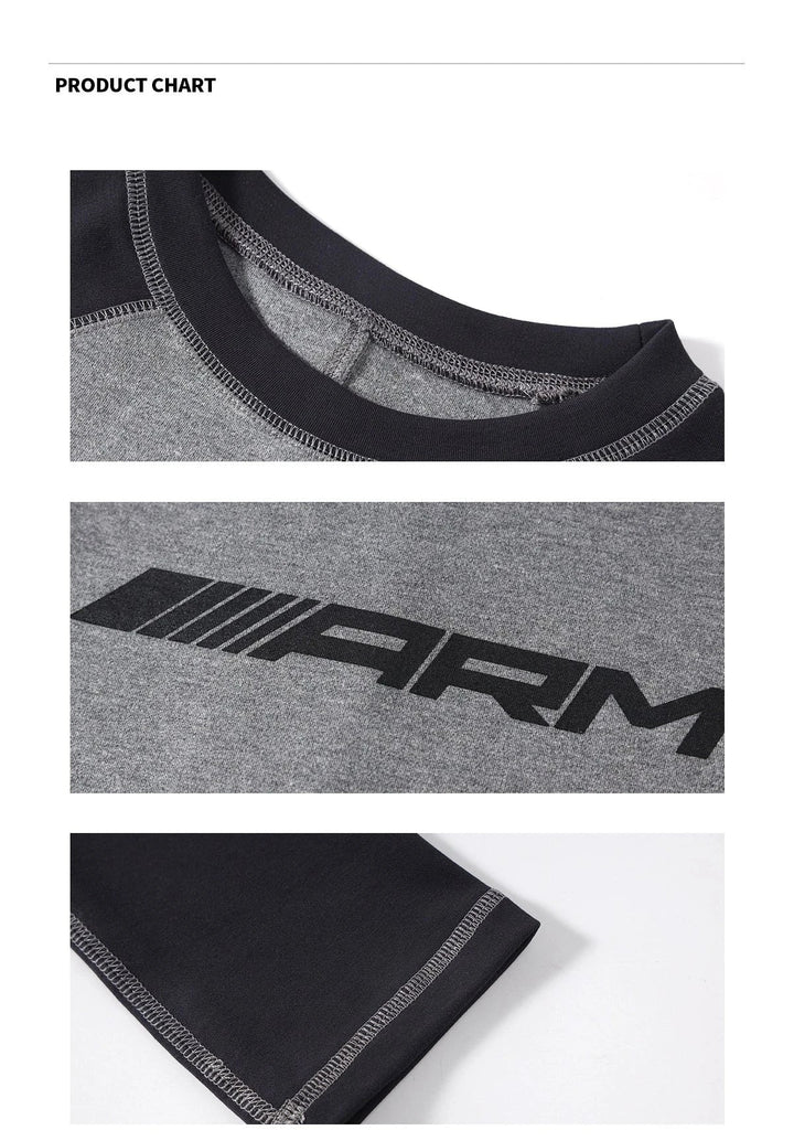 Long Sleeve Sporty Crew Neck Pullover with Contrast Piping and Logo Detail