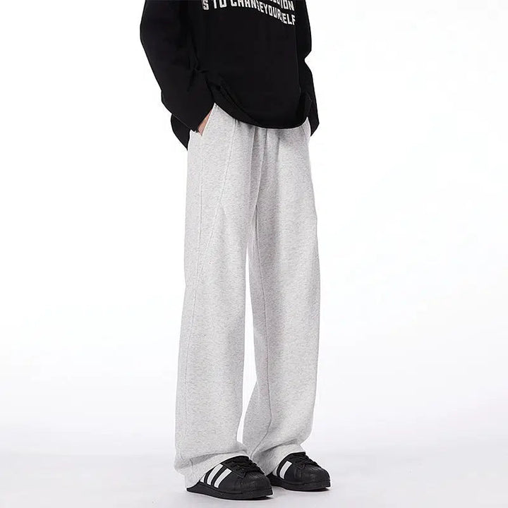 Loose Fit Casual Drawstring Pants