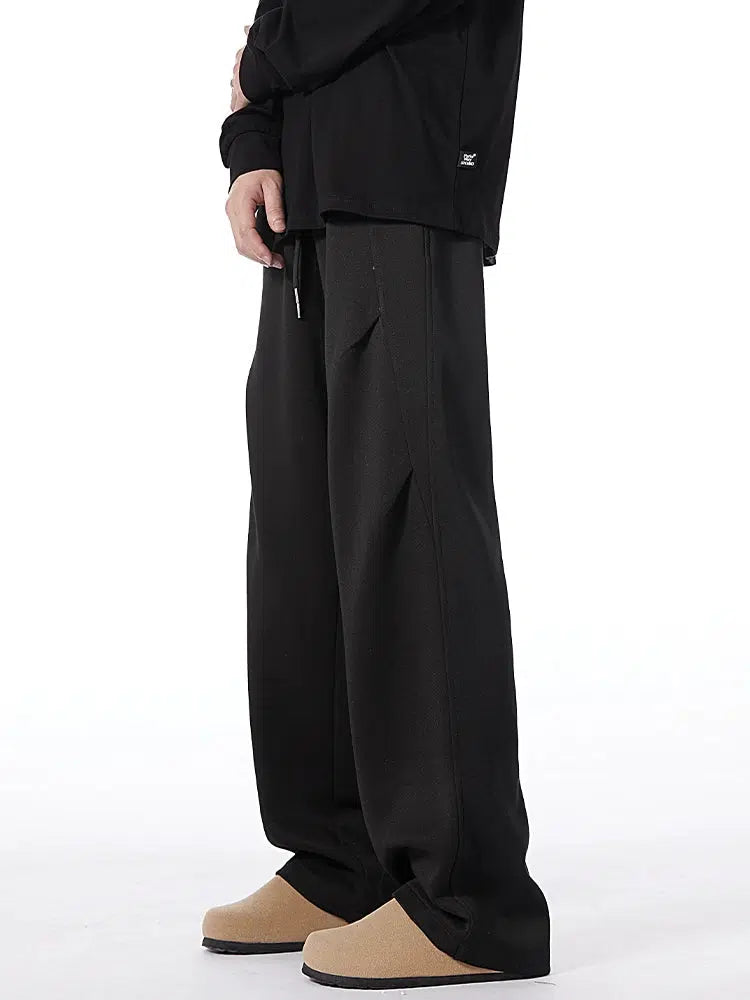 Loose Fit Casual Drawstring Pants