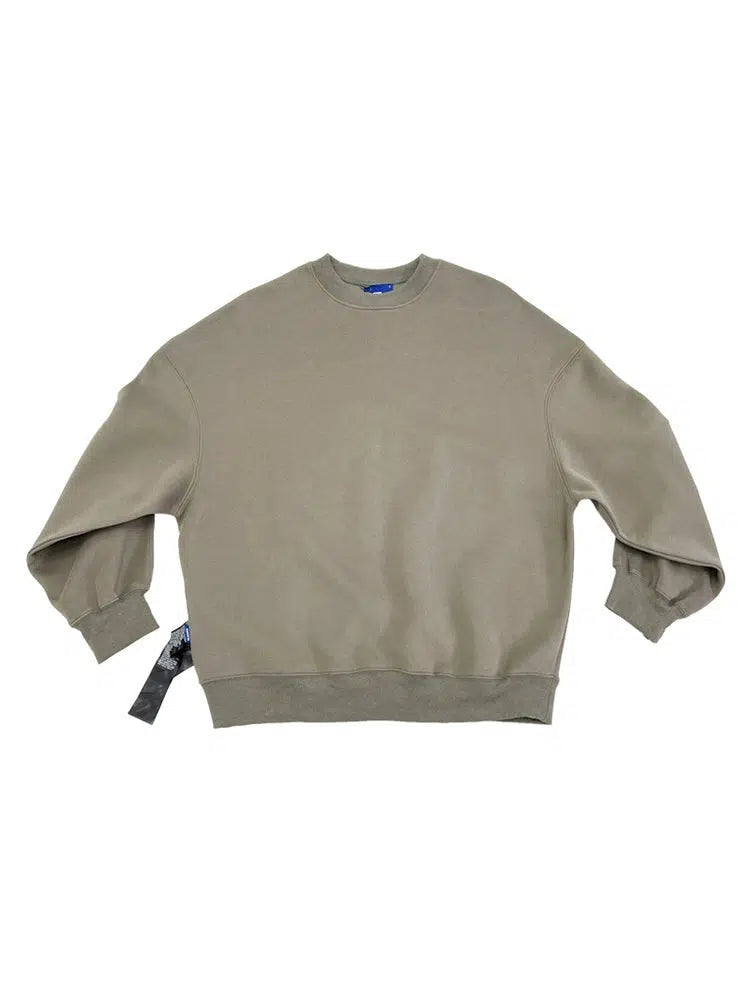 Loose Fit Crew Neck Sweatshirt