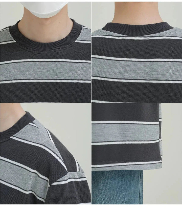 Loose Fit Striped T-shirt