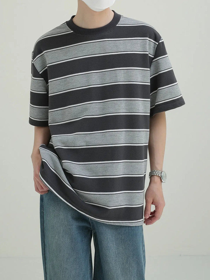 Loose Fit Striped T-shirt