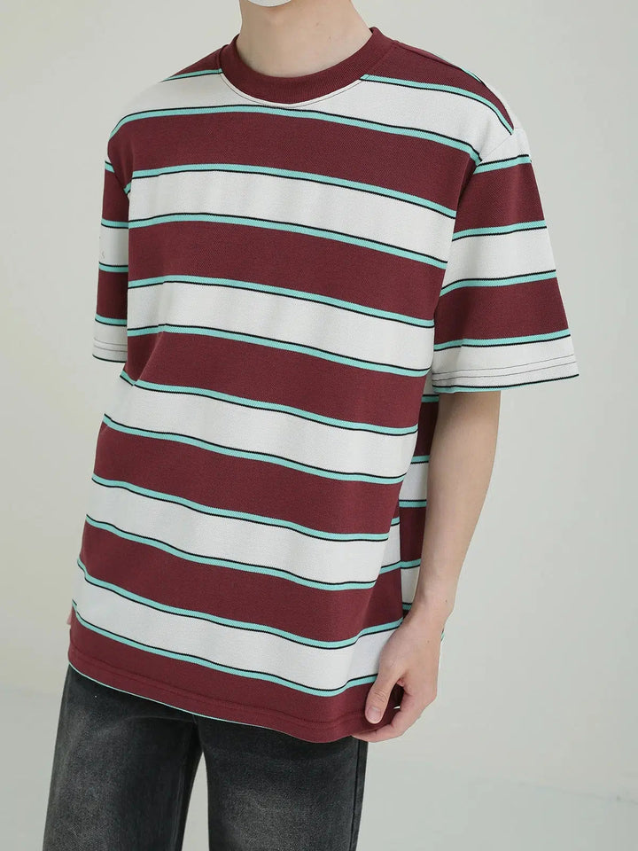 Loose Fit Striped T-shirt