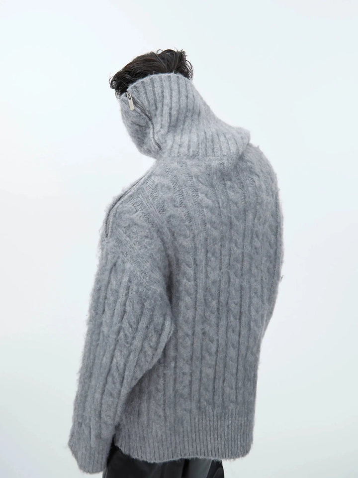 Knitted Turtleneck Sweater