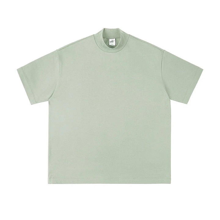 Loose Half Turtleneck T-shirt