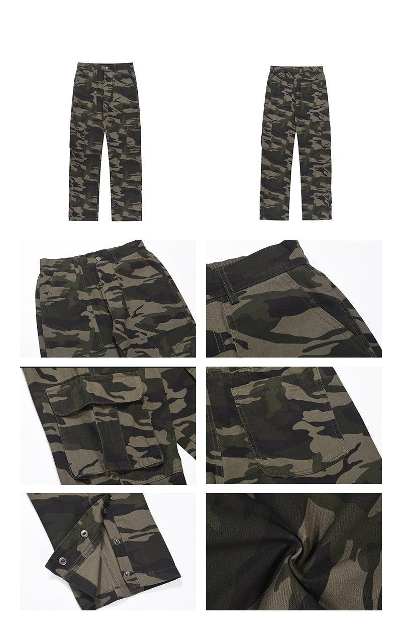 H&m camouflage shops pants