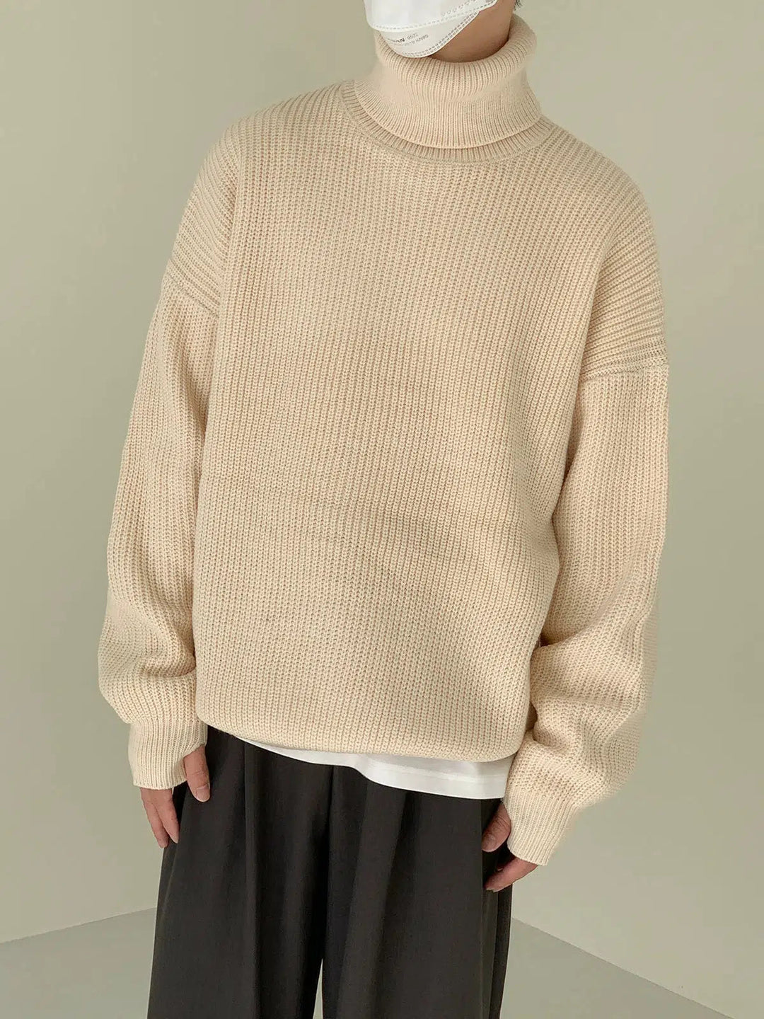 Loose-fit Turtleneck Sweater