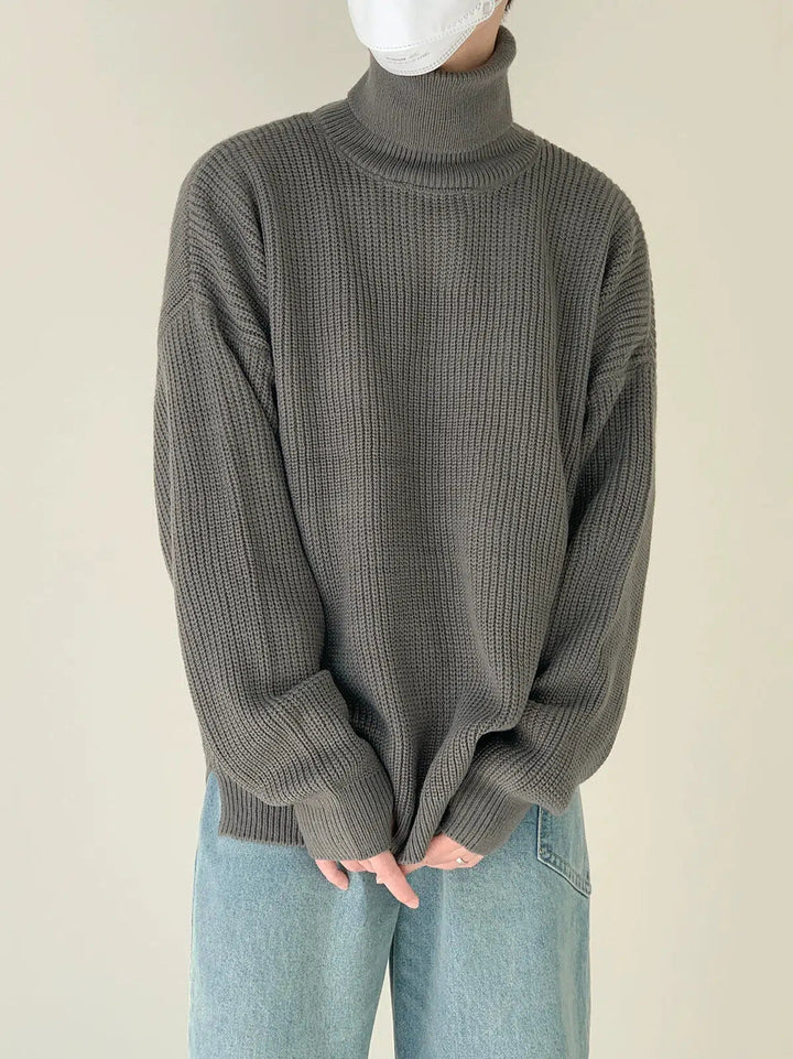 Loose-fit Turtleneck Sweater