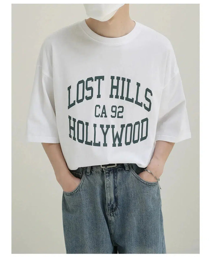 Lost Hills Hollywood Graphic T-shirt