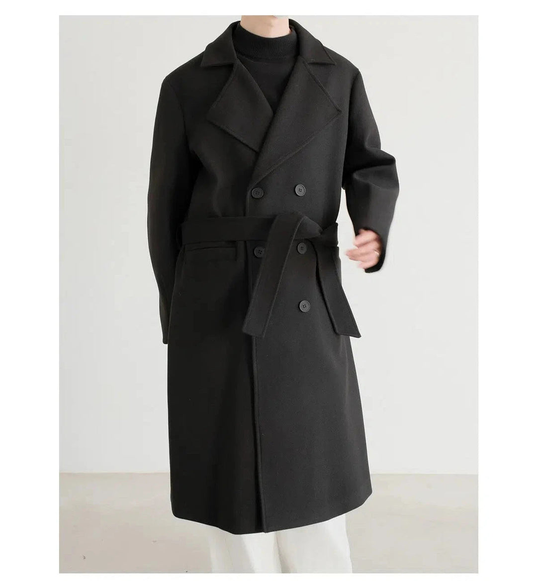 Double-breasted Belted Trench Coat