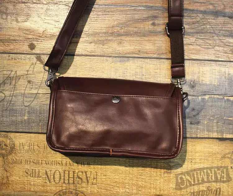 Messenger Leather Shoulder Bag