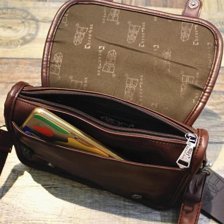 Messenger Leather Shoulder Bag