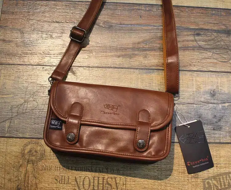 Messenger Leather Shoulder Bag