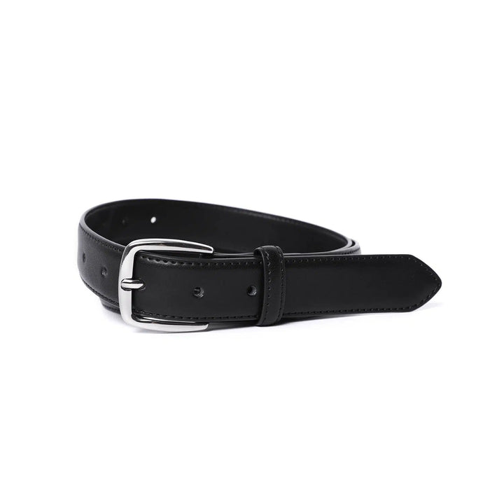 Metal Buckle Classic Leather Belt