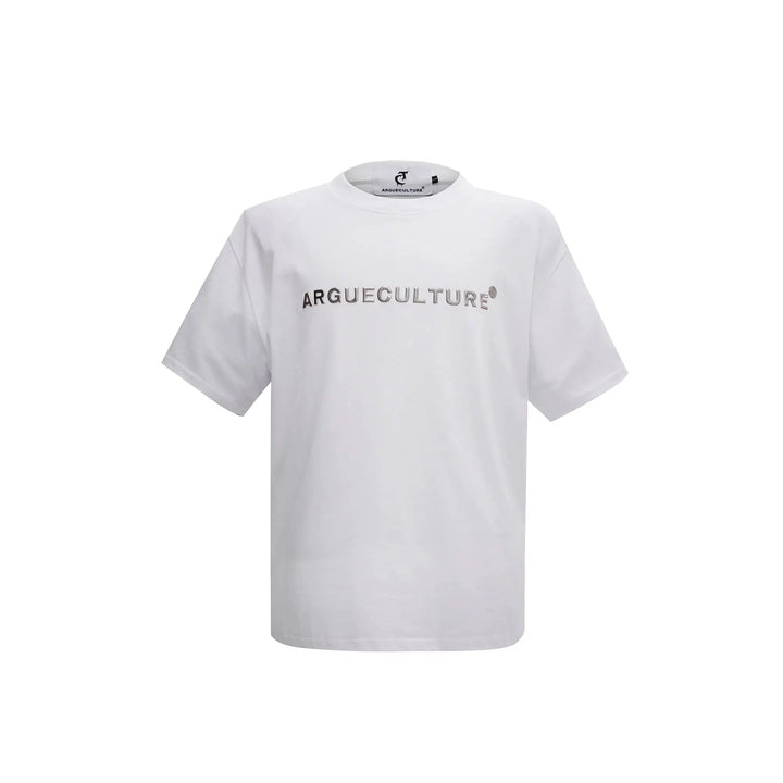 Metal Logo Washed Distressed T-shirt