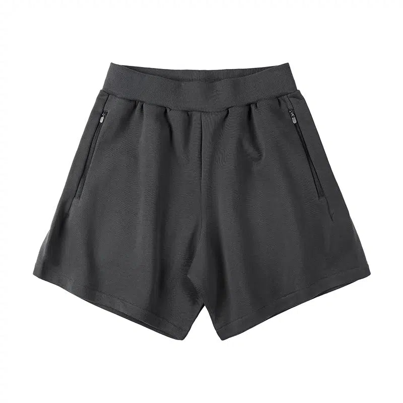 Mid-length Basic Sports Shorts