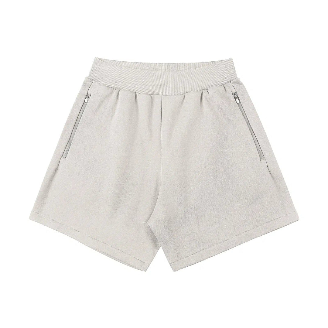 Mid-length Basic Sports Shorts