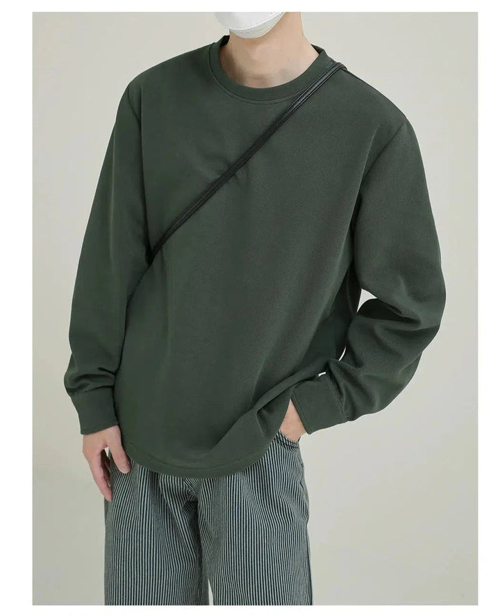 Minimalist Crewneck Sweater