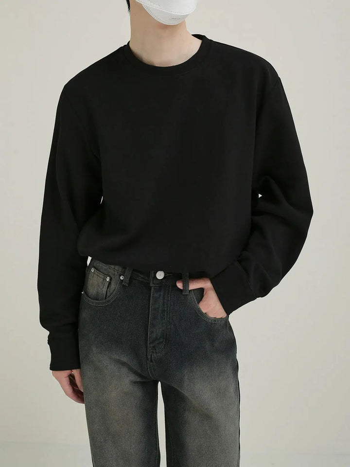 Minimalist Crewneck Sweater