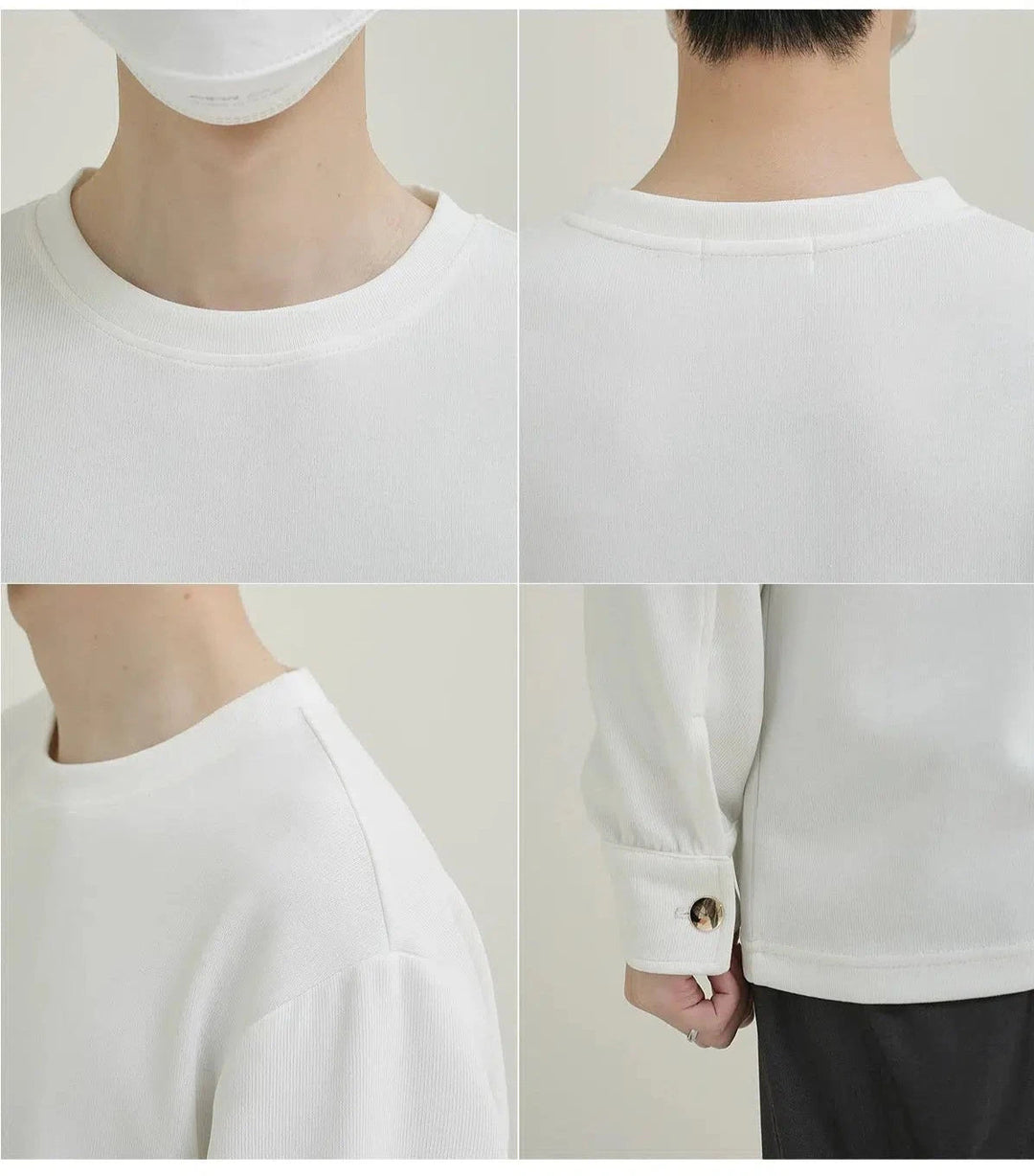 Minimalist Crewneck Sweater