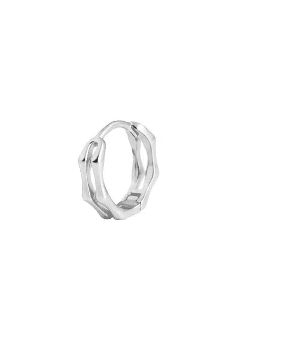 Minimalist Double Band Hoop Earrings