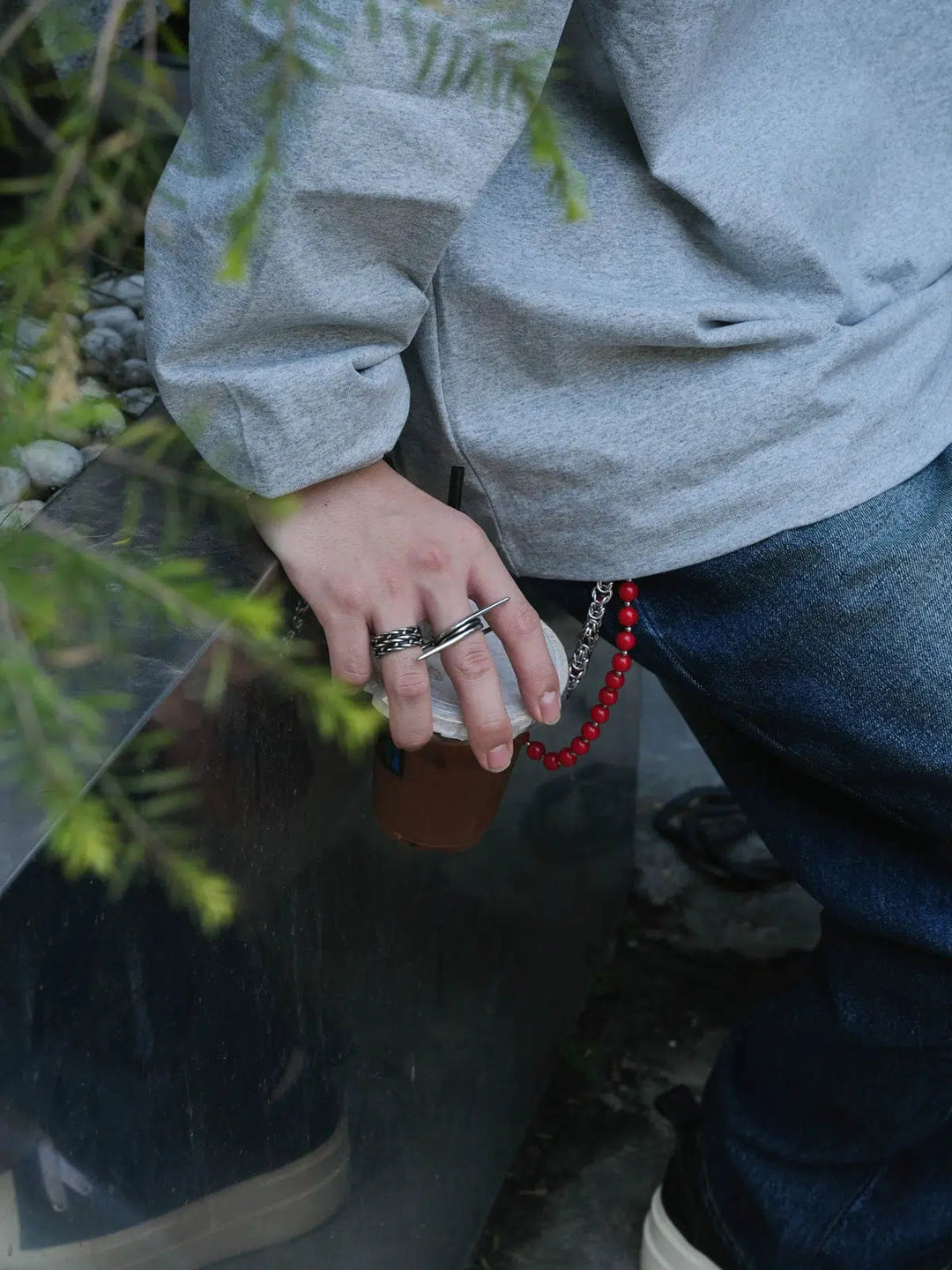 Thorn Vine Stackable Rings