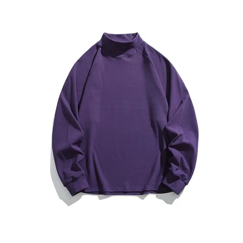 Mock Neck Sweatshirt